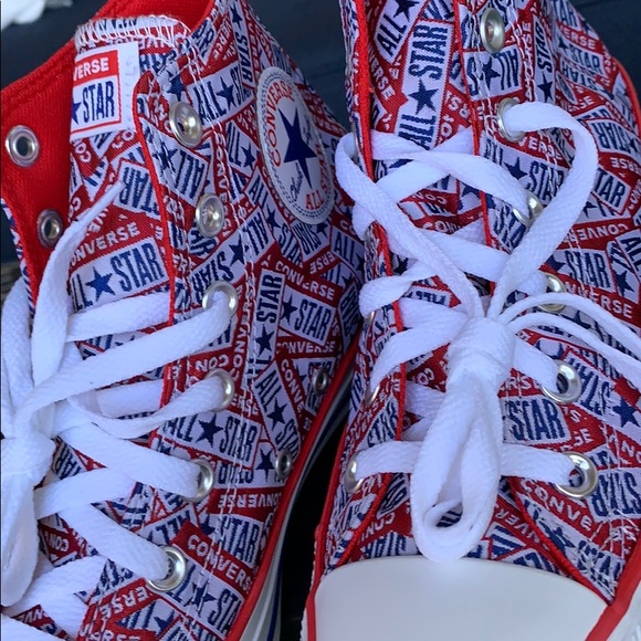 Converse CTAS Hi University red/white MEN’s - Picture 8 of 16